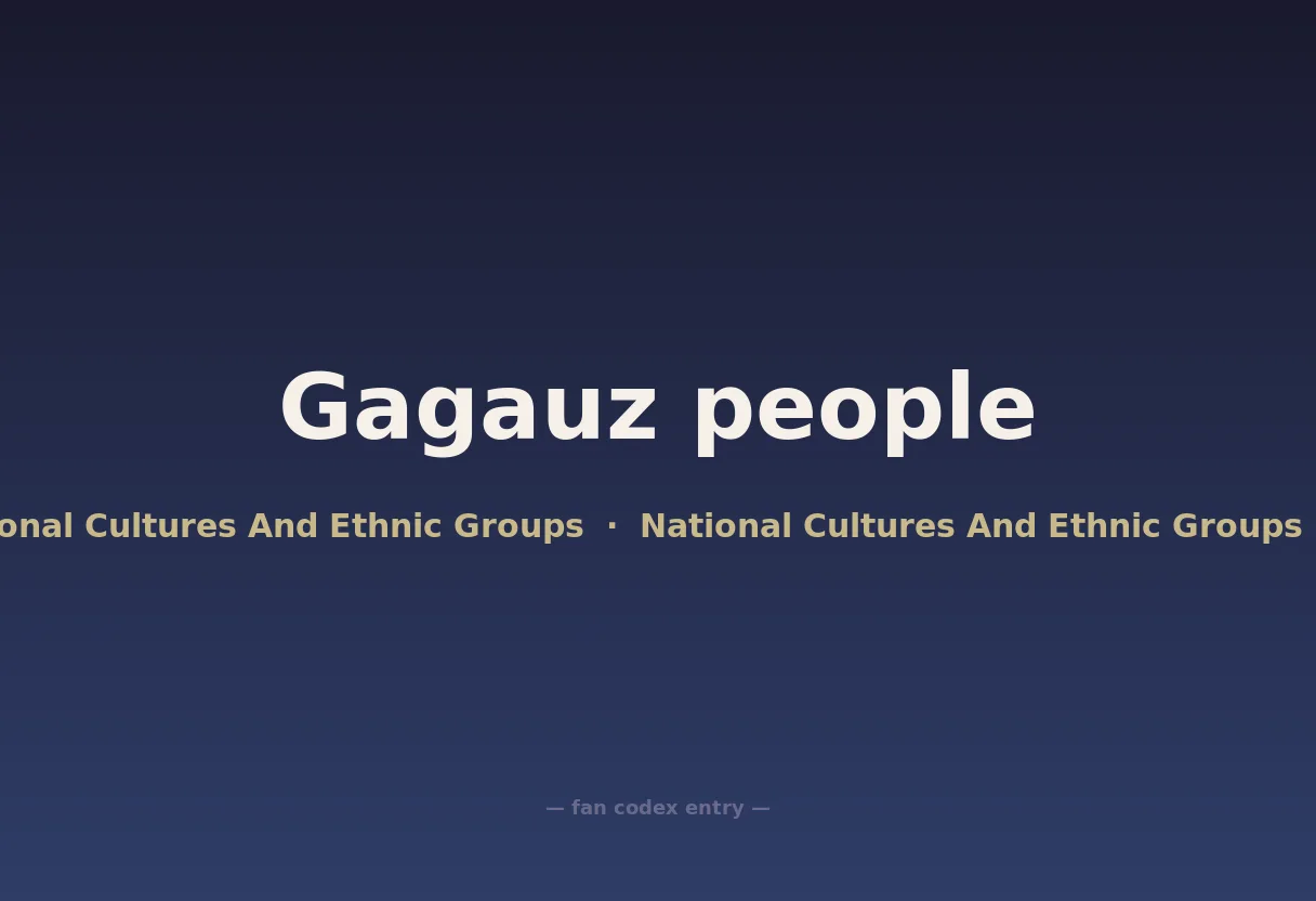 Gagauz people
